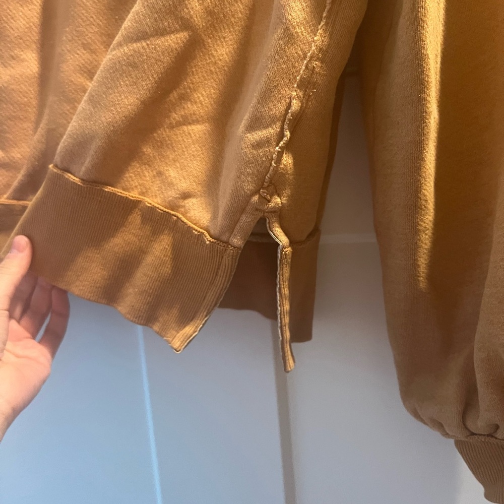 Rust quarter zip - Picture 2 of 4